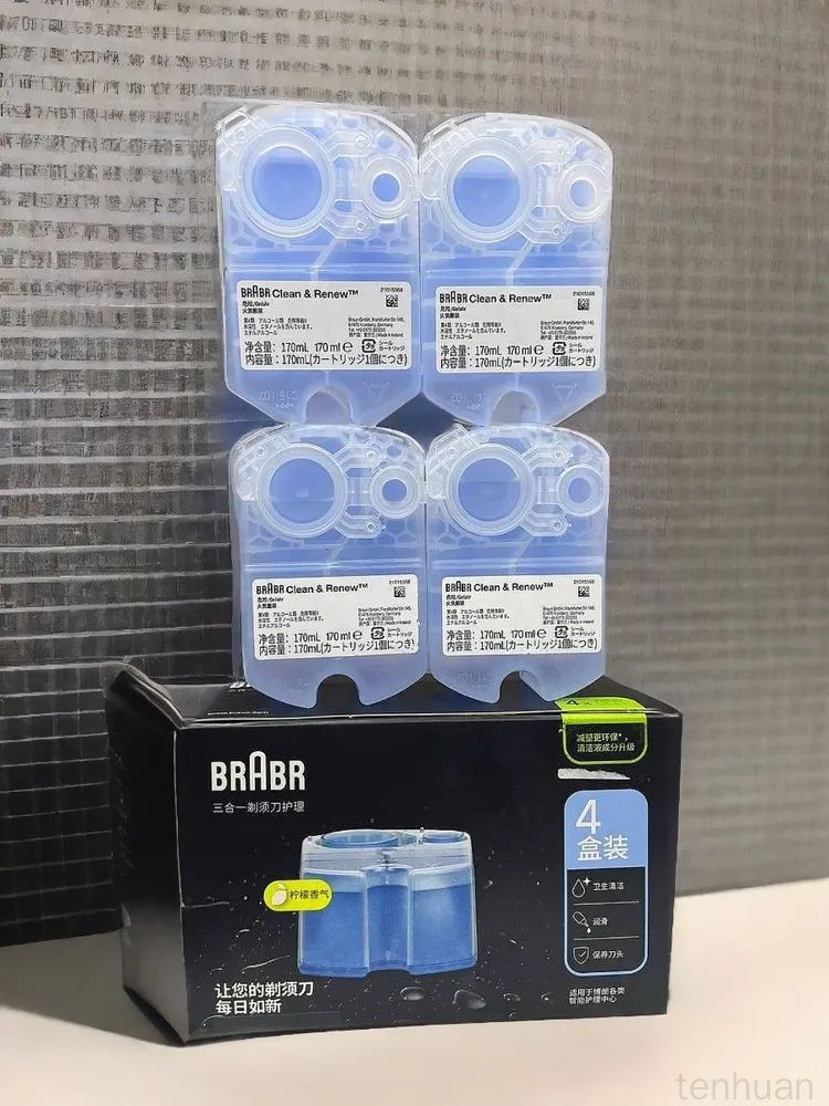 Картридж Braun CCR4 для чистки электробритв с системой Clean & Renew, 4 шт