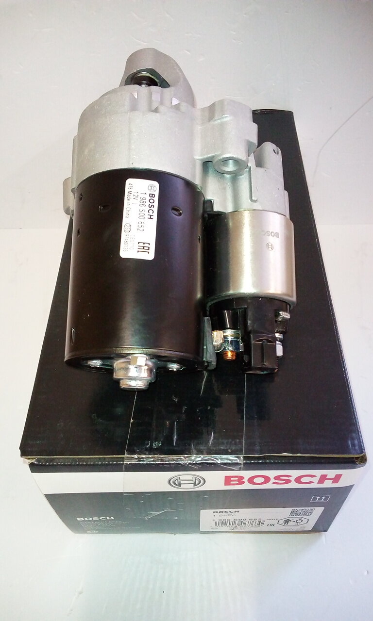 Стартер p208 12>19 p308 09>21 p508 10>18 p2008 13>18 rzc 10>15 c3 09> c4 Bosch 1986S00652