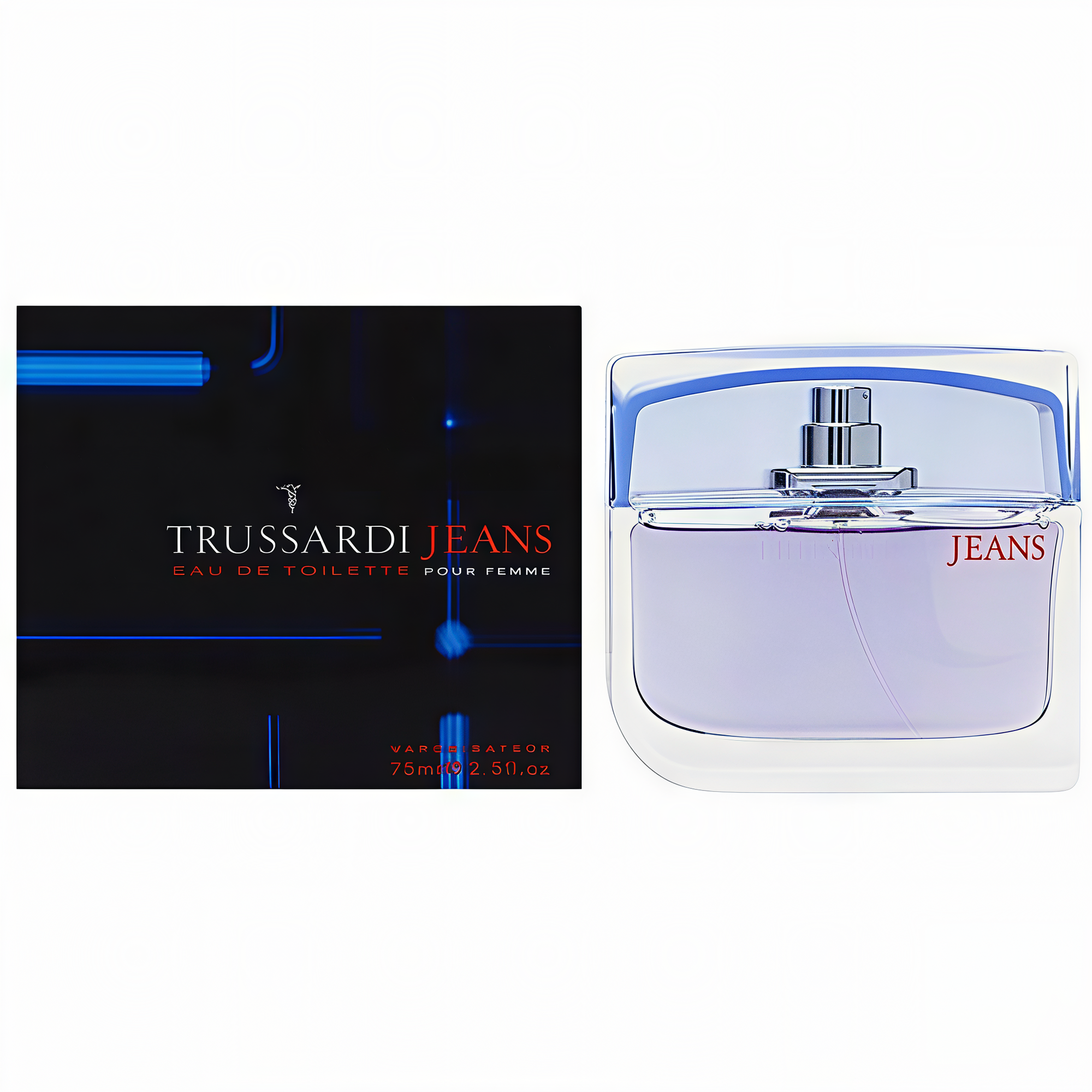 TRUSSARDI Jeans Woman, Туалетная вода, для женщин, 75 мл, парфюмерный аромат