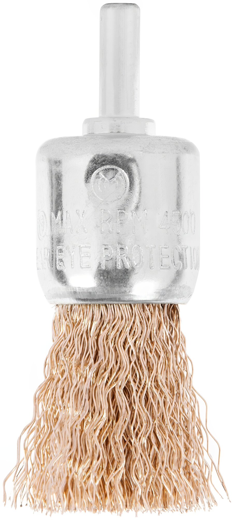 Кордщетка латунная для дрели кисть 25 мм MONOGRAM 106-922