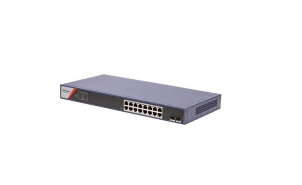 Hikvision DS-3E1518P-SI-16P2F Гигабитный интеллектуальный коммутатор PoE Hikvision