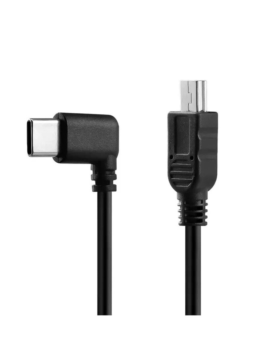 Alvin's Cables Кабель для мобильных устройств USB Type-C/Mini-USB 3.0 Type-B, 0,34 м, черный