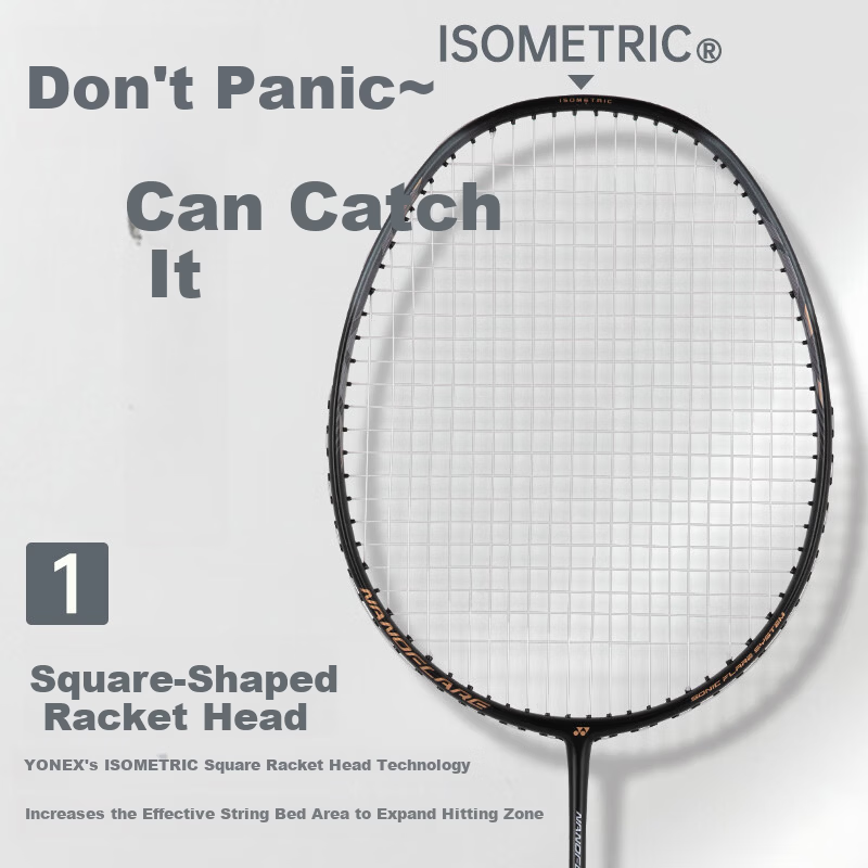Теннисная ракетка YONEX Astrox Full Carbon Speed NF10S металлический серый 4U5 с предварительной натяжкой Цвет：4U Speed