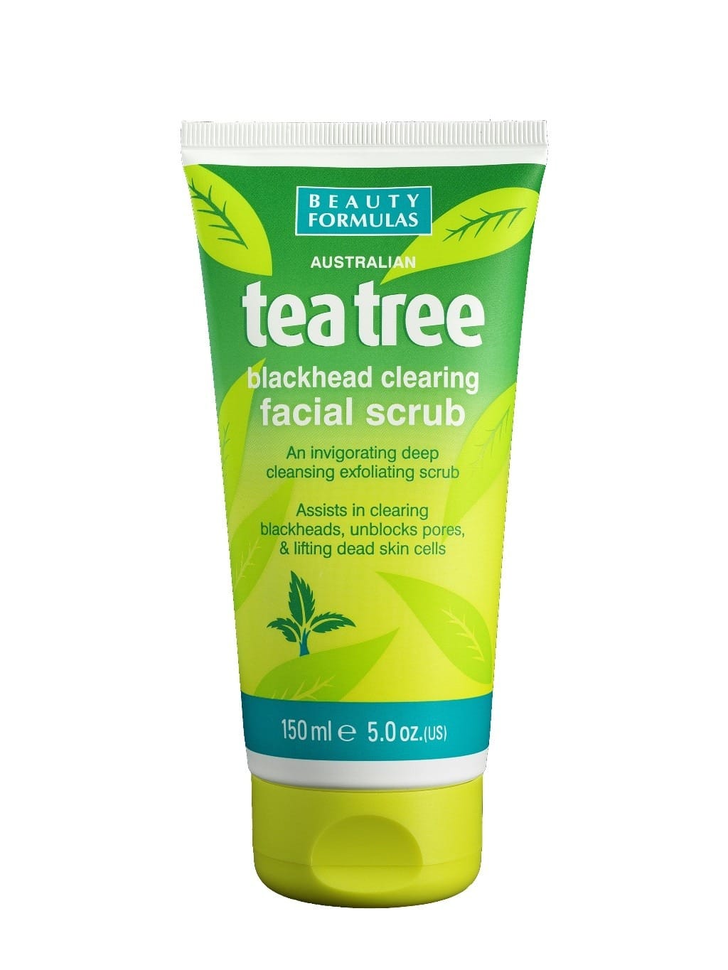 Пилинг Beauty Formulas Tea Tree очищающий для лица, 150 мл