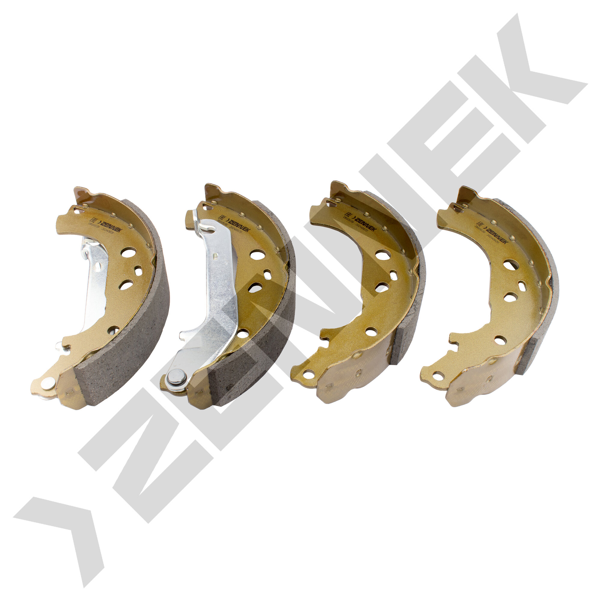 Колодки тормозные барабанные FORD C-MAX 03-07 FOCUS 04 ZENNEK DBS0038