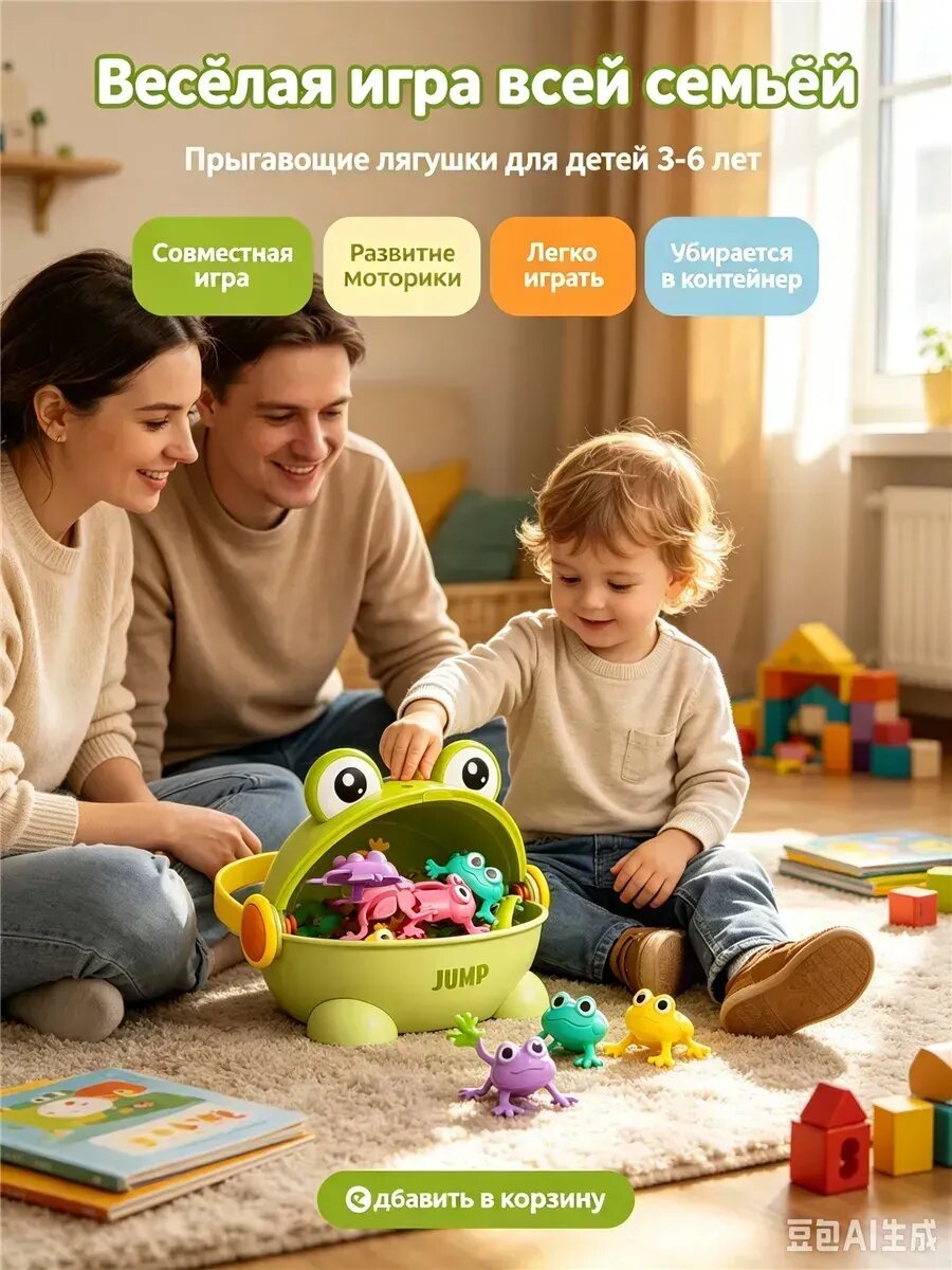 Игрушка для детей турнир лягушат