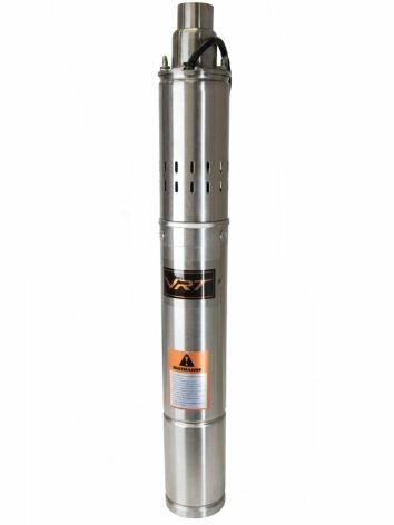 Насос скважинный винтовой VRT Small 30/104 (3", 550Вт, Нмакс 104м, 30л/мин, кабель 8м)