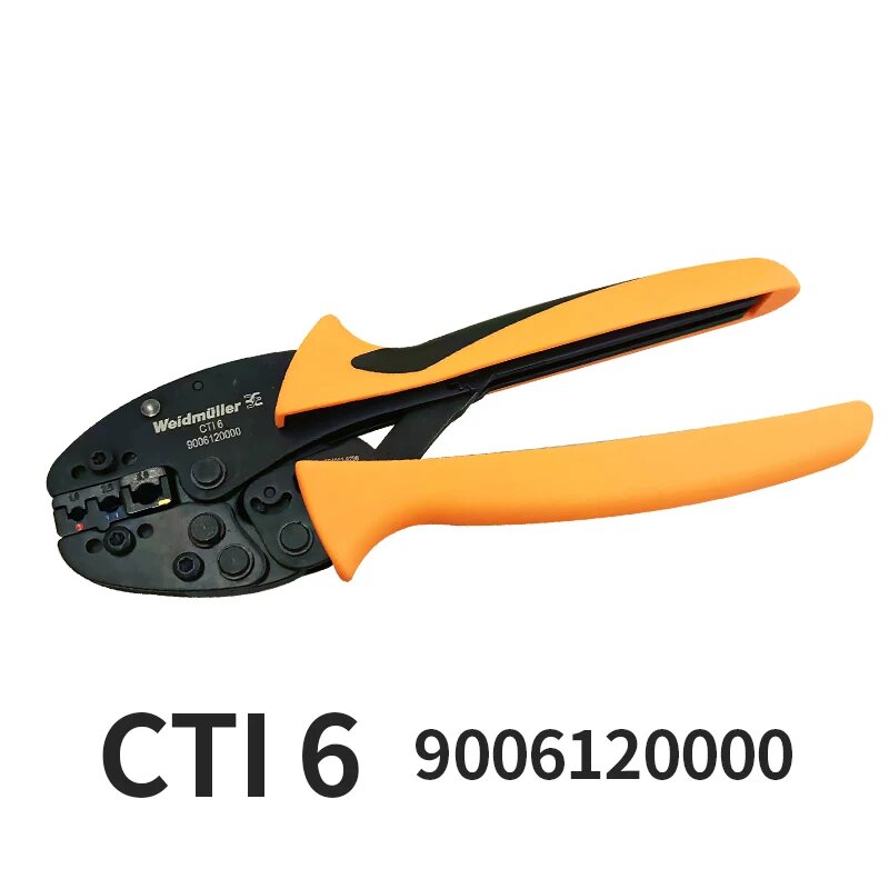 Weidmuller CTI6 9006120000 Инструмент для обжима проводов — прочный, легкий нейлоновый изолированный зажим для разъема для удобного использования