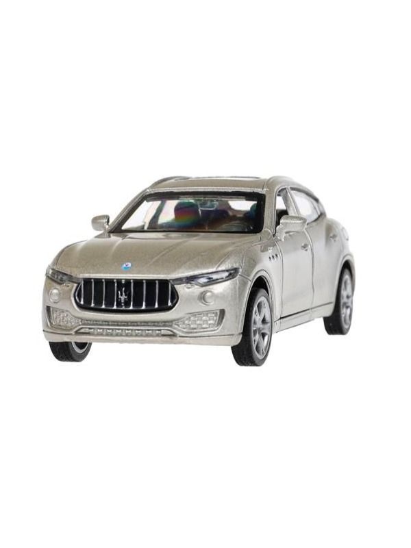 Технопарк инерционная металлическая модель серебристая, Maserati Levante