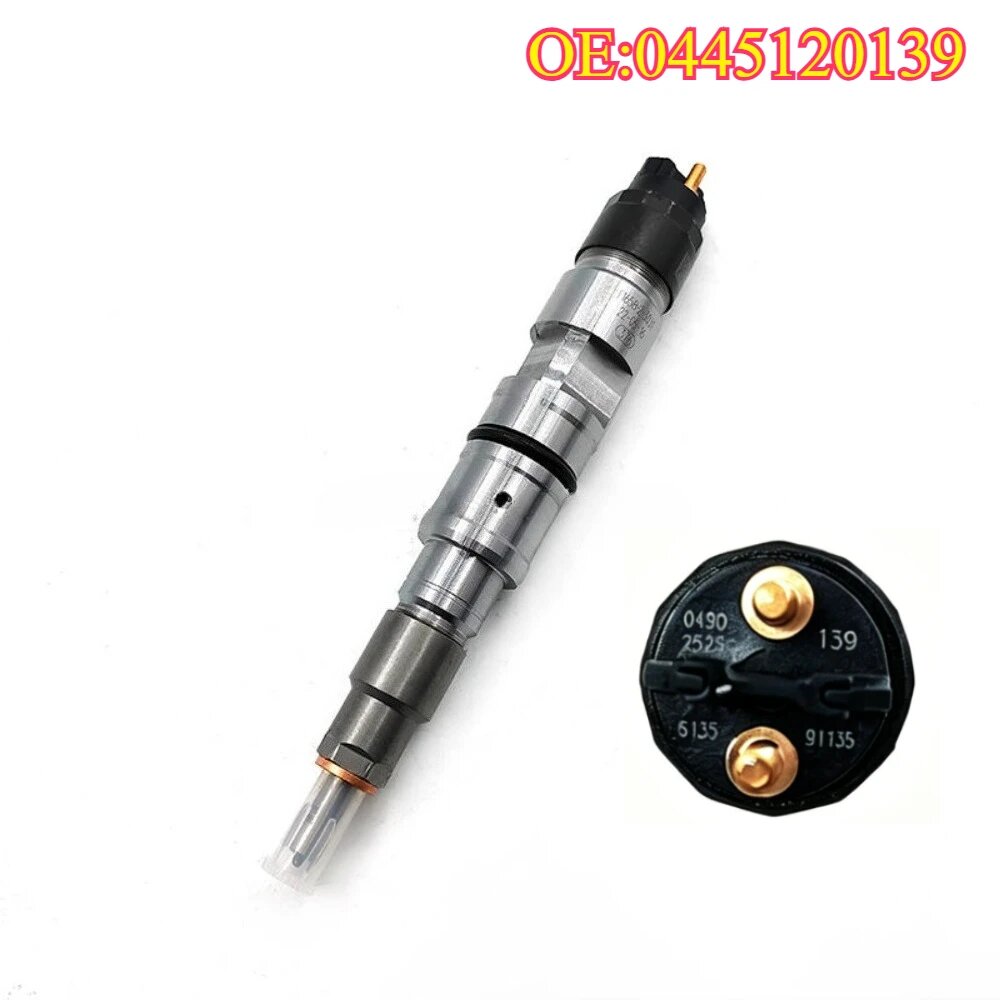 Топливная форсунка Common Rail 0445120139 — дизельная форсунка высокого давления, OEM 0445120139