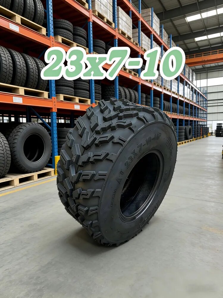 Шины для квадроциклов 23X7-10, всесезонные, бескамерные, 175/70 R10
