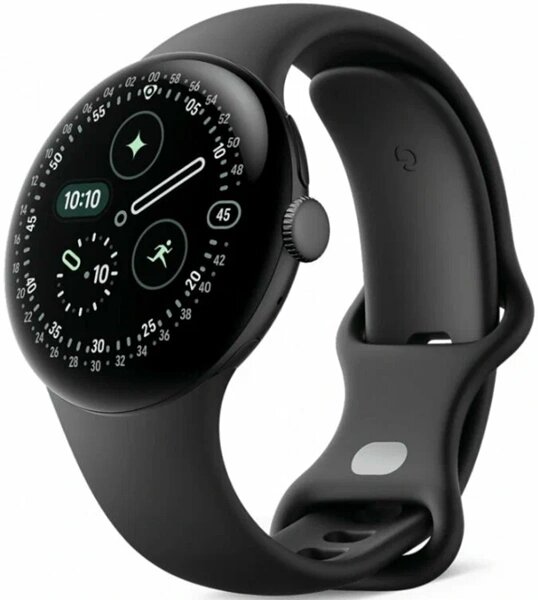 Google Pixel Watch 4 45, Wi-Fi, Obsidian