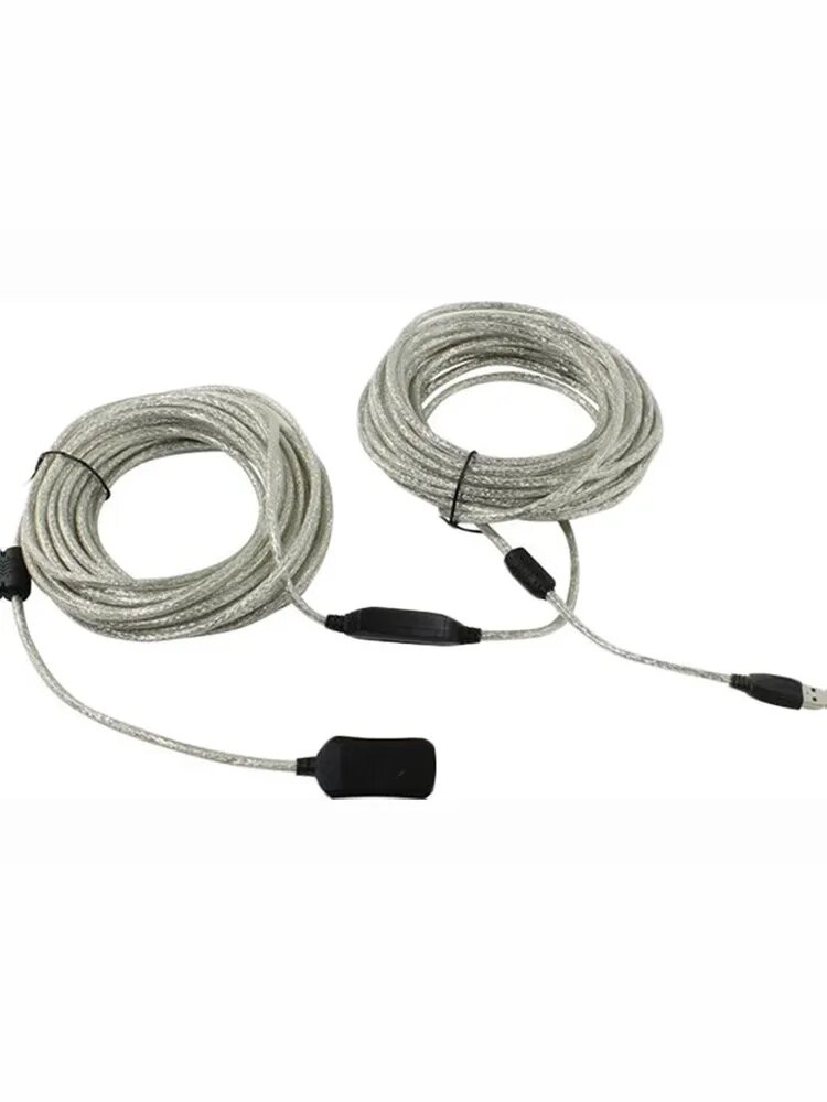 Удлинитель активный 20 м USB 2.0 iOpen 20 метров ферритовые фильтры (ACU823-20M)