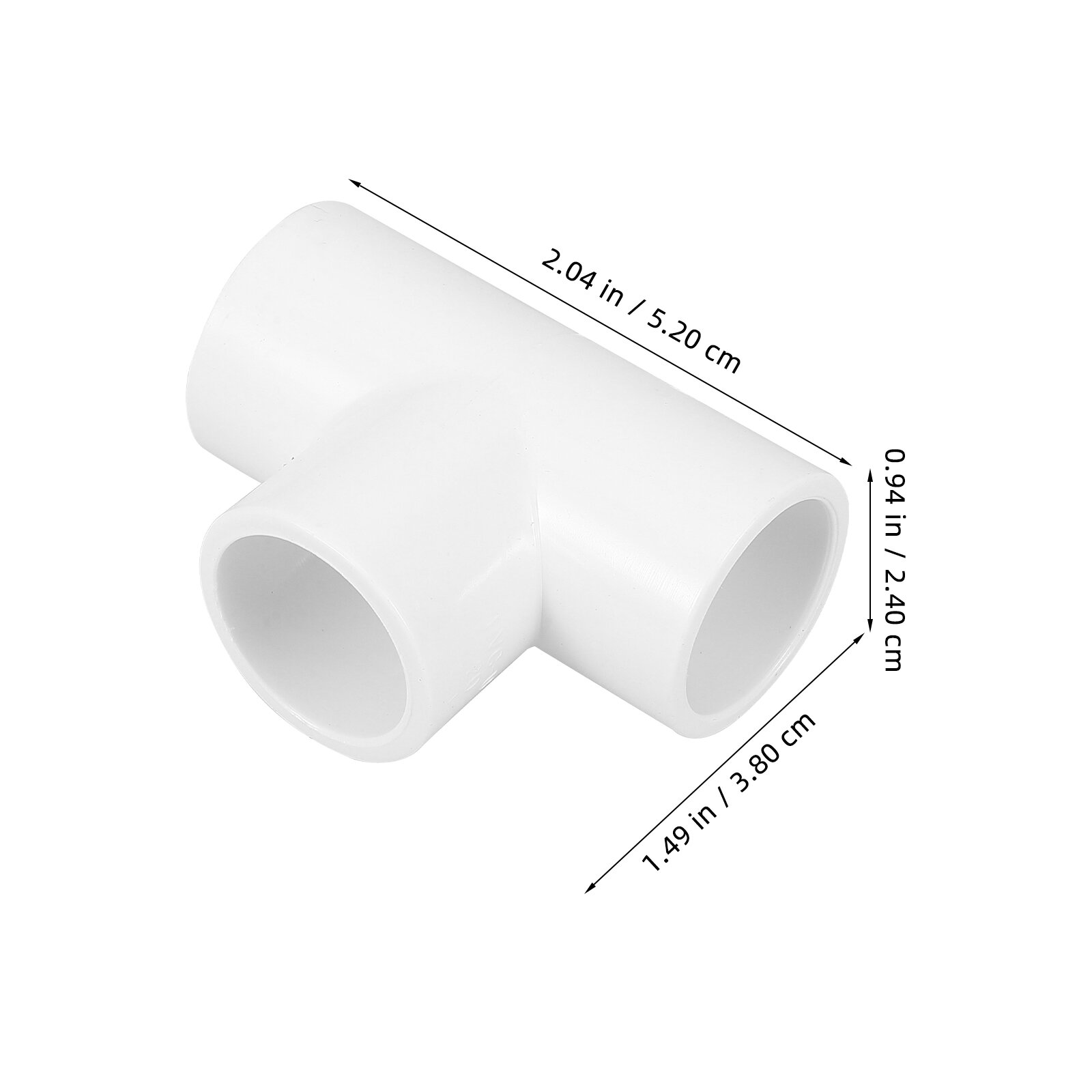 Адаптер Для Сливного Отверстия 20 Штук Белый Размер 5.20X3.80X2.40Cm