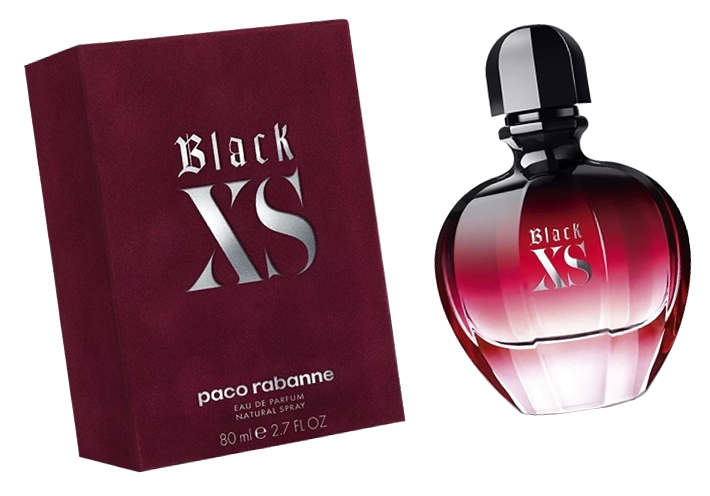 Женская парфюмерная вода Black XS For Her Paco Rabanne 80 мл - Пако Рабан Блэк Икс Эс Фо Хёр