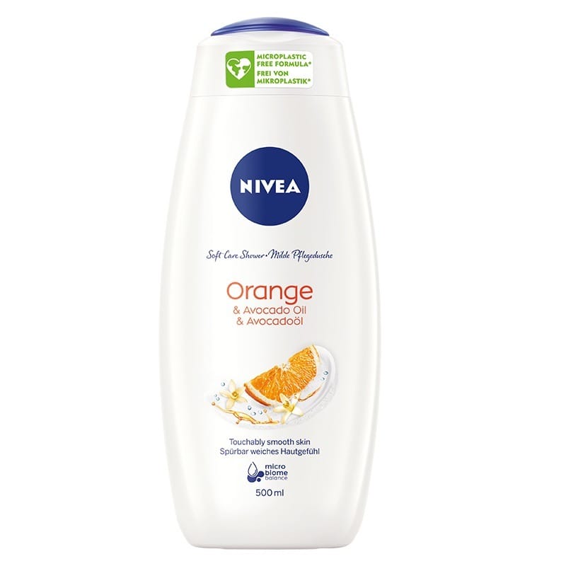 Средство для душа Nivea Care Shower Care & Orange, 500 мл