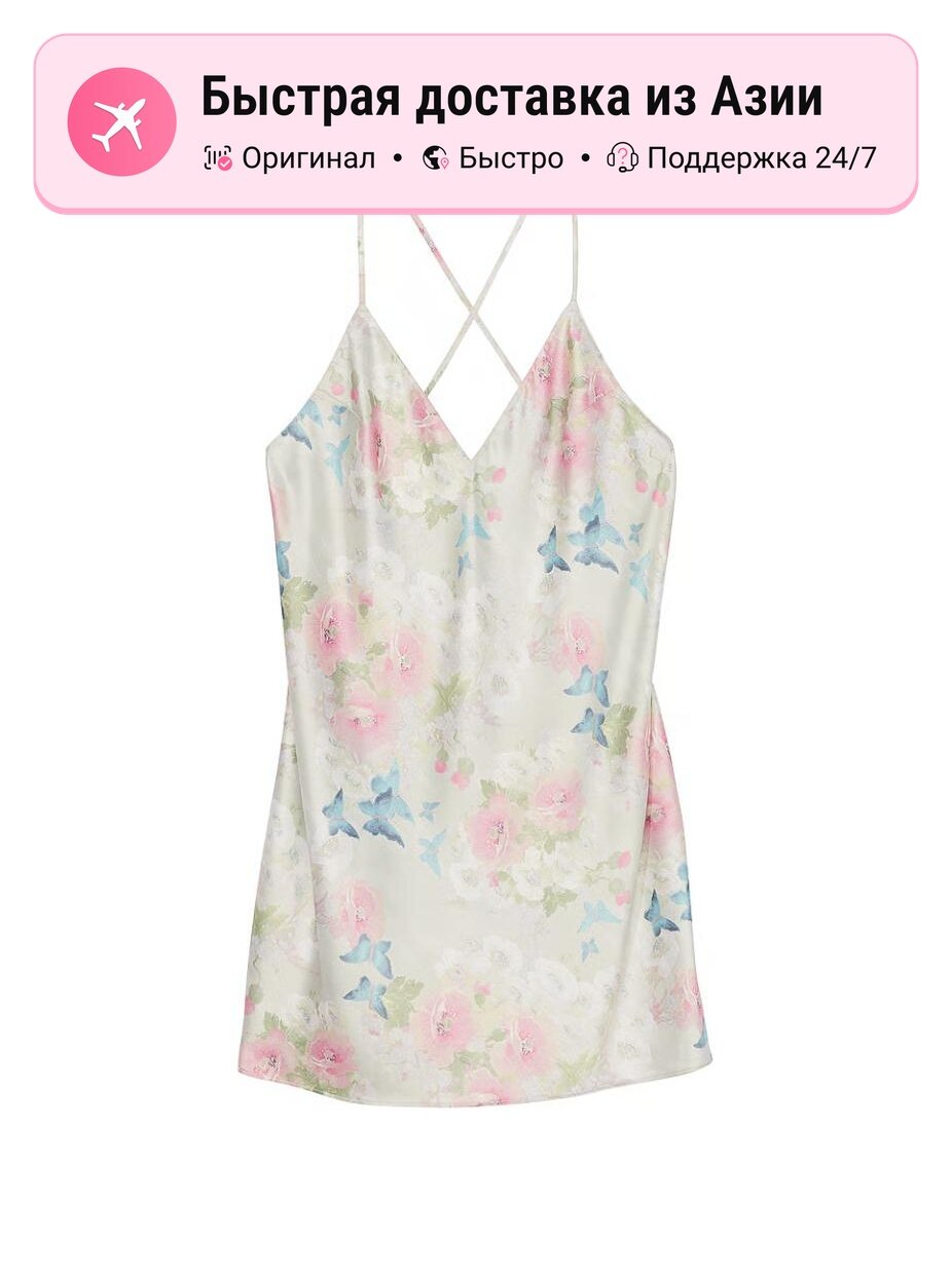 Сорочка Victoria's Secret Satin Open Back Slip