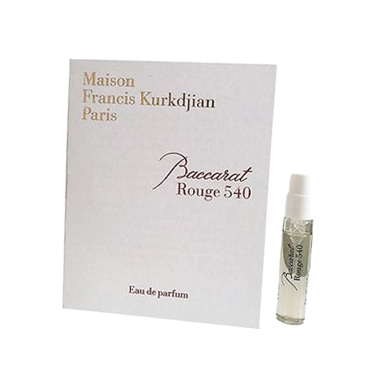 Парфюмерная вода Maison Francis Kurkdjian Baccarat Rouge 540 пробник 2 / Мейсон Франсис Куркджан Баккара Руж 540 сэмпл