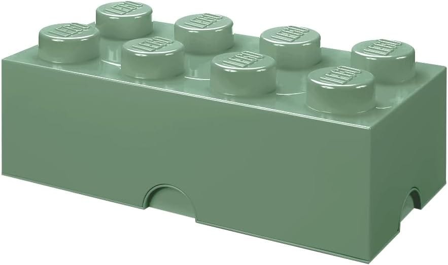 Подставка канцелярская LEGO Brick 8, оливковый, 12,1 л