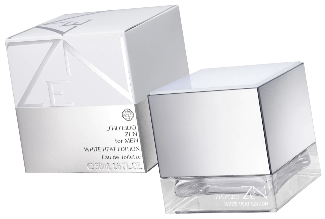 Туалетная вода мужская Zen For Men White Heat Edition Shiseido 100 мл - Шисейдо Зен Фор Хеат