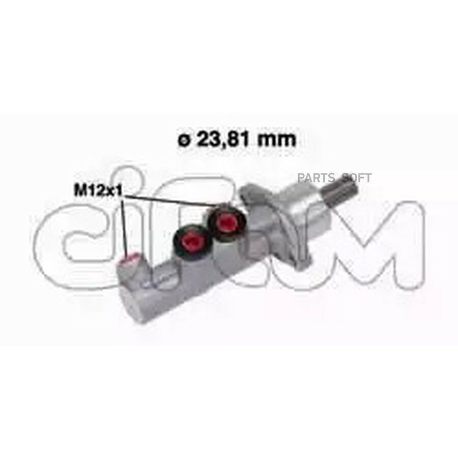 202-687_! главн. торм. цил.\ Renault Megane/Scenic/ от официального дистрибьютора, CIFAM, артикул 202687