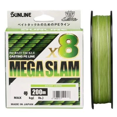 Шнур Sunline Saltymate Mega Slam x8 200m #4 PE