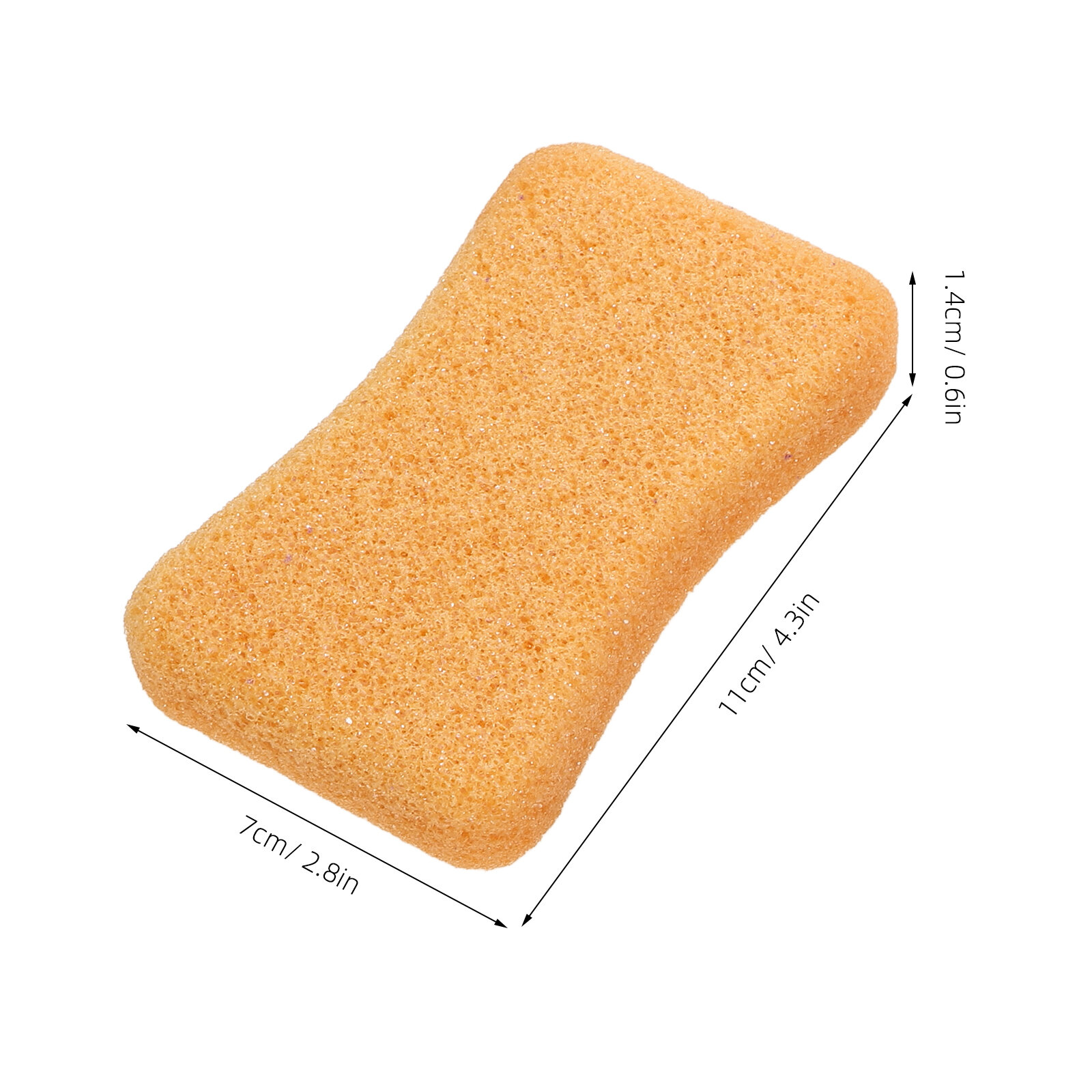 3Pcs Натуральный Пемзовый Камень Для Удаления Сухой Кожи На Ногах 11X17Cm