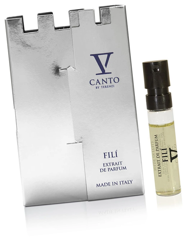 Духи V Canto Fili сэмпл 1.5 / Квинто Канто Фили мини-флакон / Пробник аромата для женщин и мужчин в дорогу