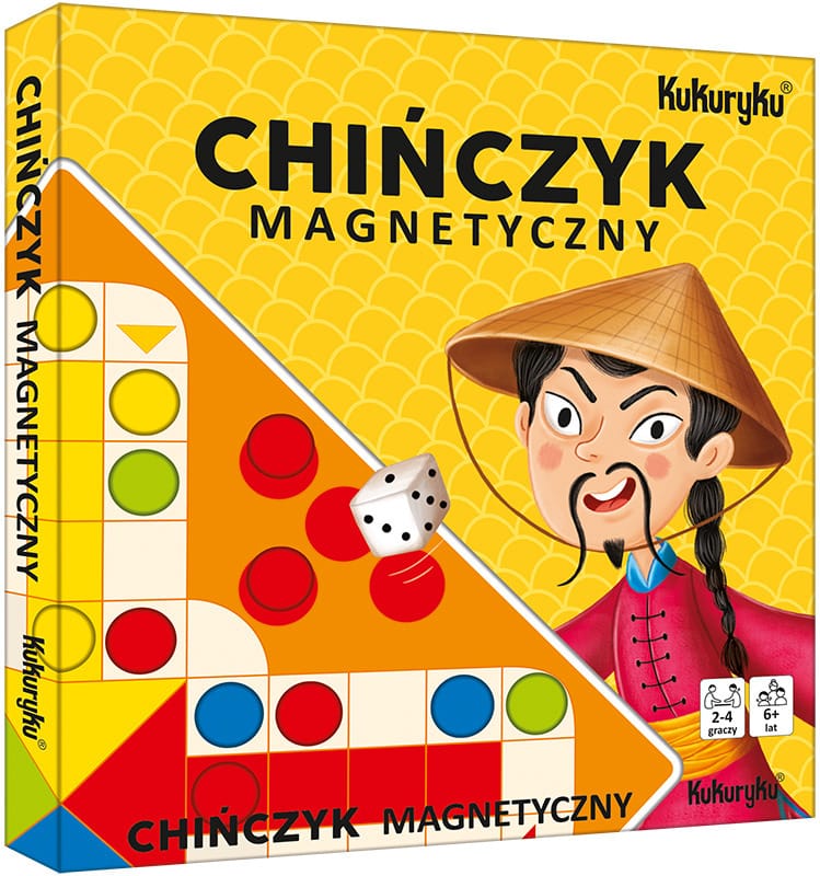 Настольная игра Kukuryku Chi czyk, магнитная семейная игра для детей