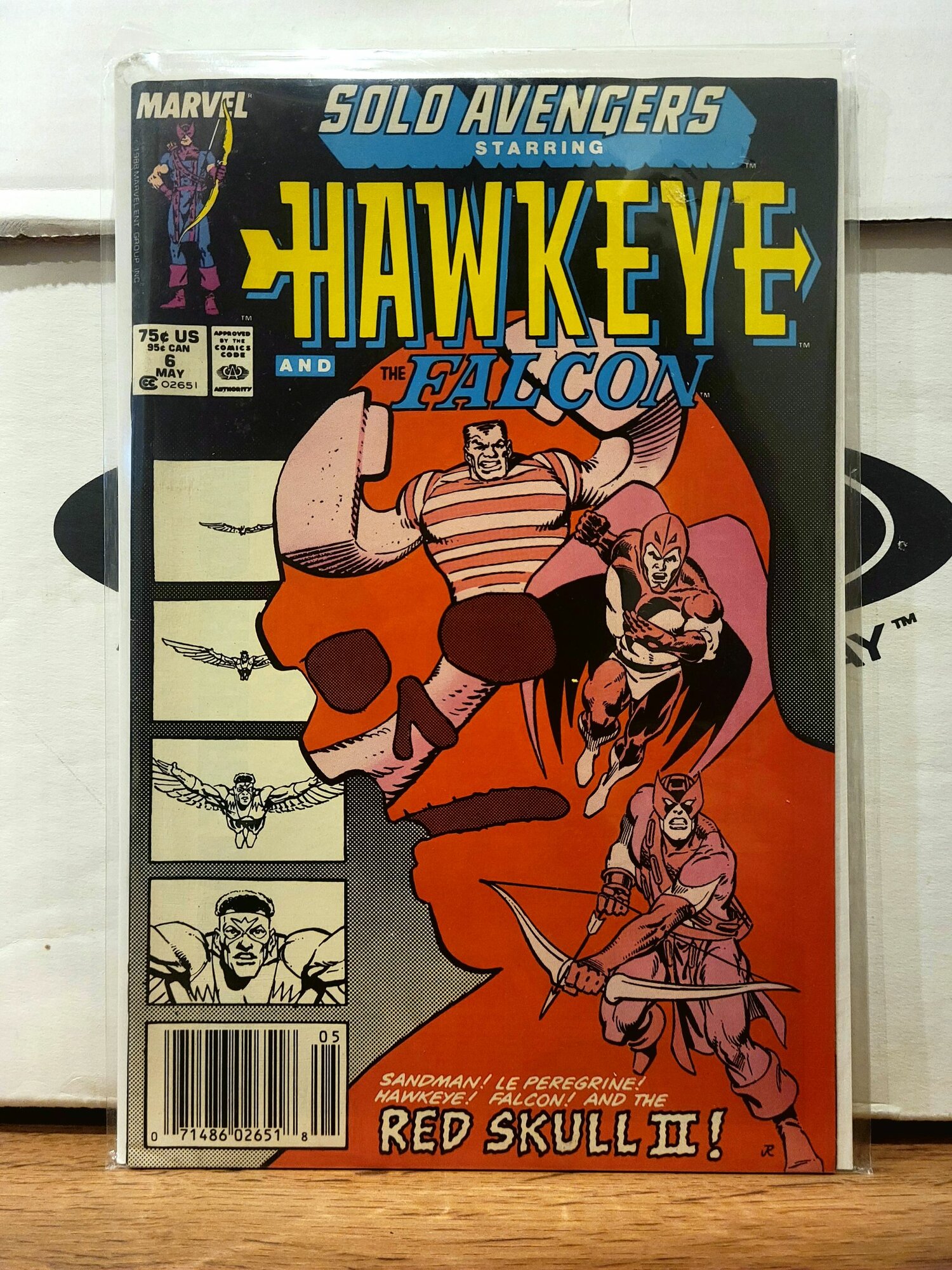 Ретро Комикс Hawkeye #6. 1988 Год. Оригинал!