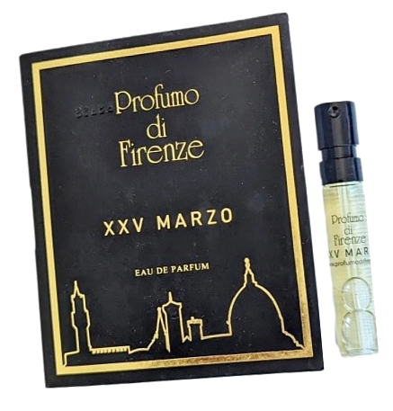 Парфюмерная вода Profumo Di Firenze Xxv Marzo пробник 2 / Мини-флакон Профумо Ди Фиренце 25 Марцо