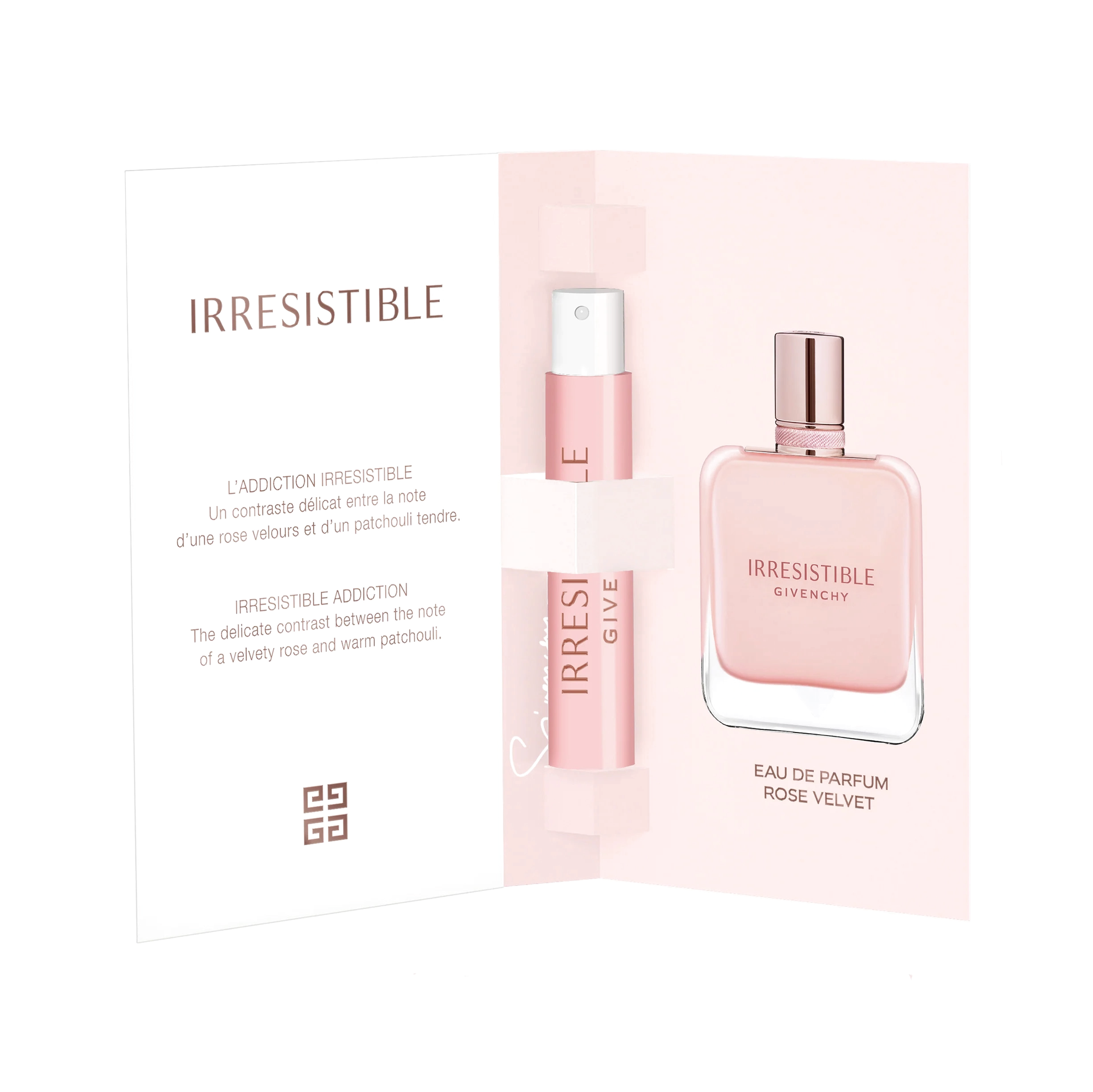 Парфюмерная вода Givenchy Irresistible Rose Velvet пробник 1 / Живанши Иррезистибл Роза Вельвет миниатюра парфюма