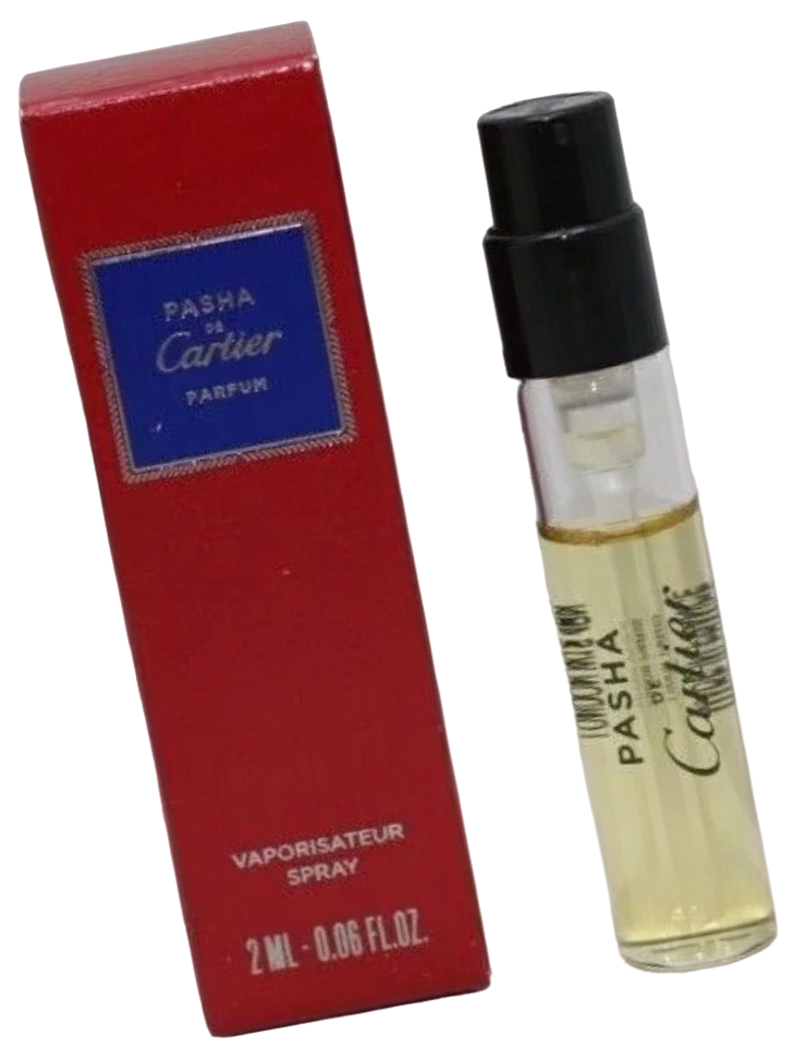 Красивый аромат Cartier Pasha De Cartier пробник 2 / Духи Картье Паша Де Картье миниатюра / Сэмпл парфюма