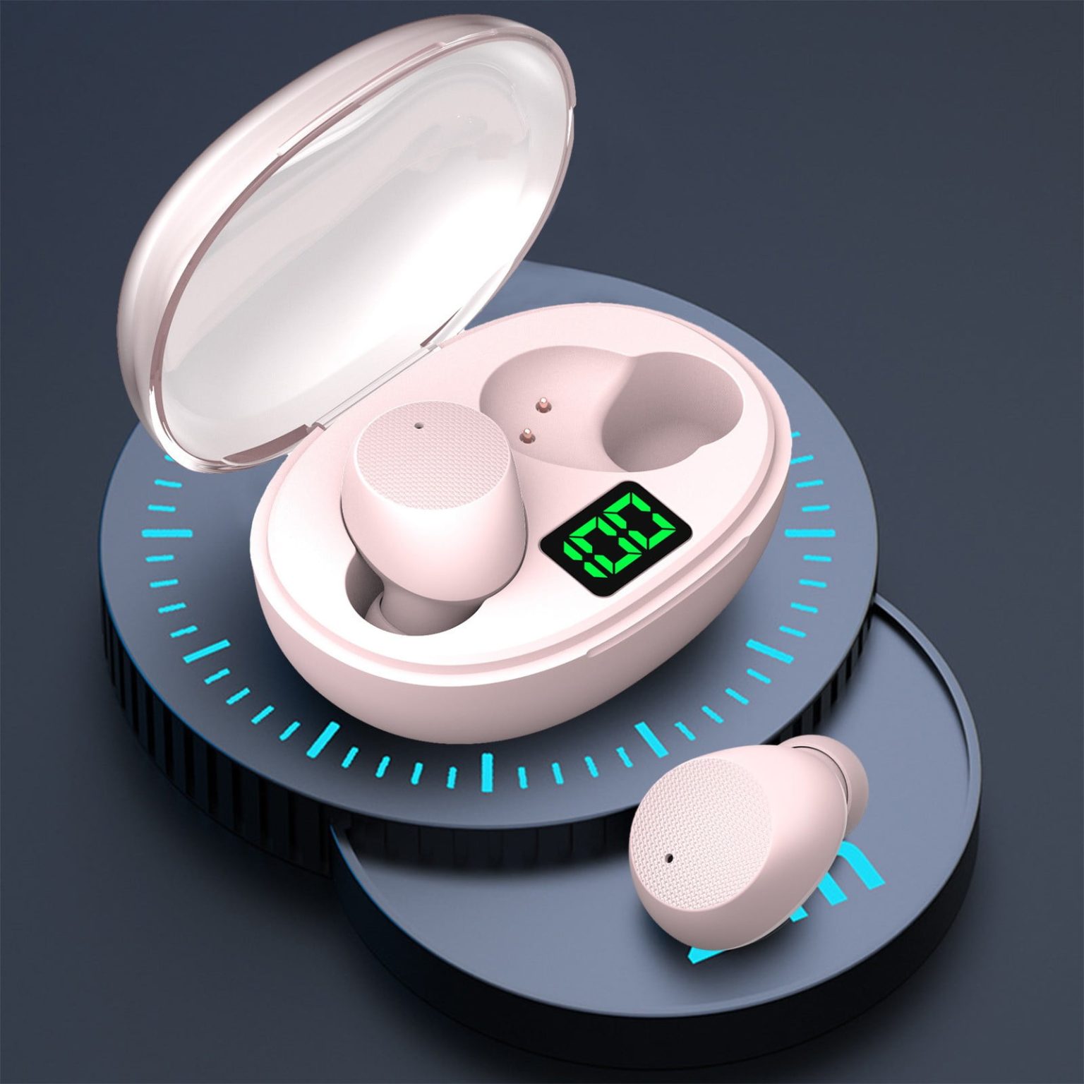 Беспроводные Bluetooth-наушники, гарнитура с шумоподавлением.