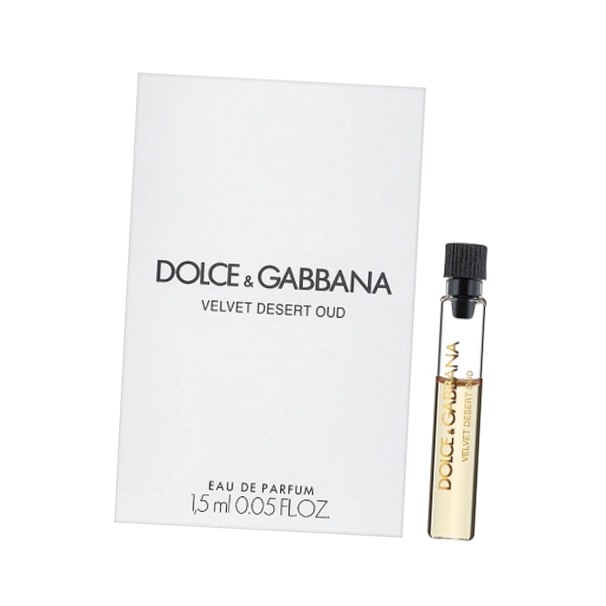 Парфюмерная вода Dolce Gabbana Velvet Desert Oud пробник 1.5 / Мини-флакон Дольче Габбана Вельвет Десерт Уд