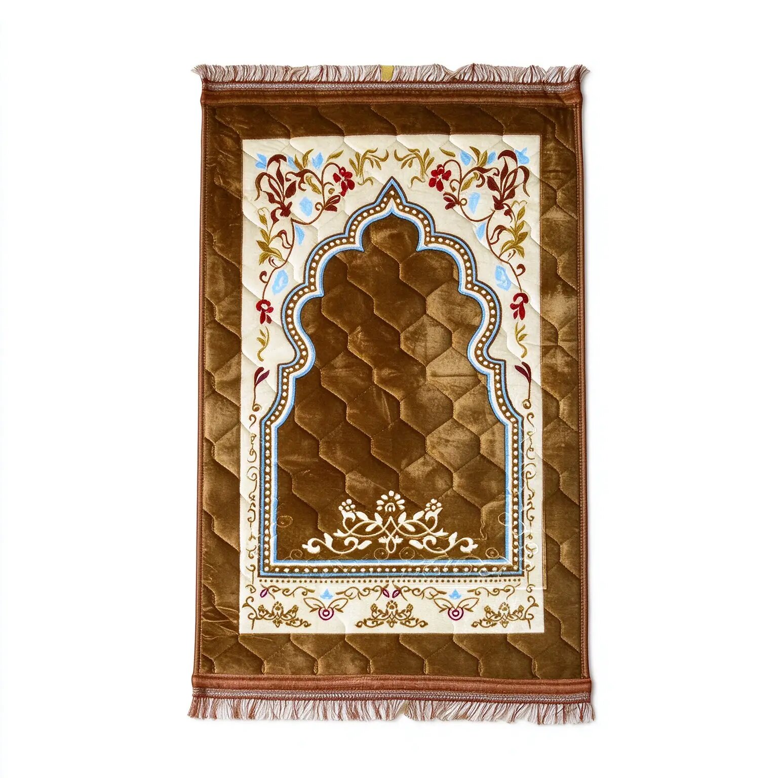 Подарочный молитвенный коврик 80×120 см, мягкий фланелевый коврик для намаза, складной коврик для молитвы