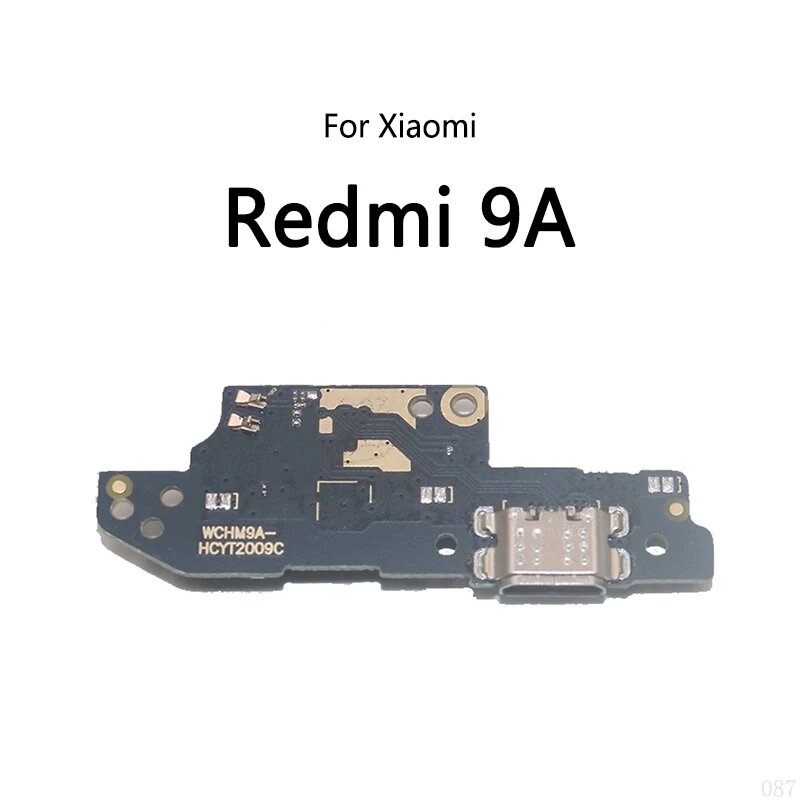 USB зарядная док-станция, разъем, разъем, гибкий кабель для Xiaomi Redmi 9A 9C NFC 9T, модуль зарядной платы