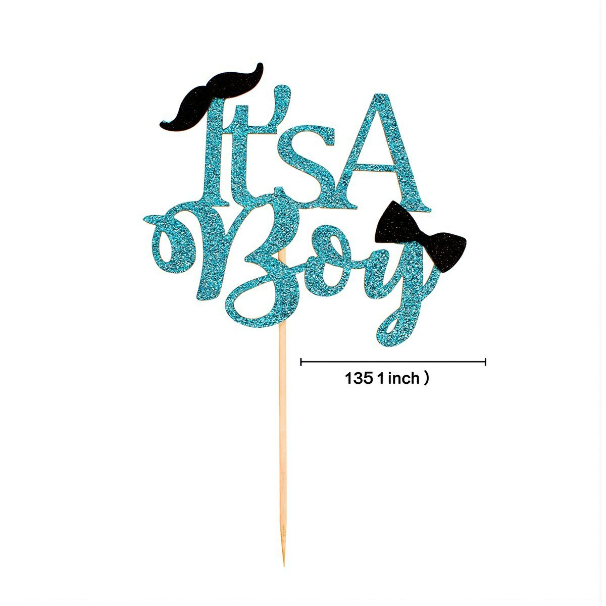 Декор для праздничного торта It's a boy, аксессуар для гендерной вечеринки и бэби шауэр мальчика, it's a boy большой топпер