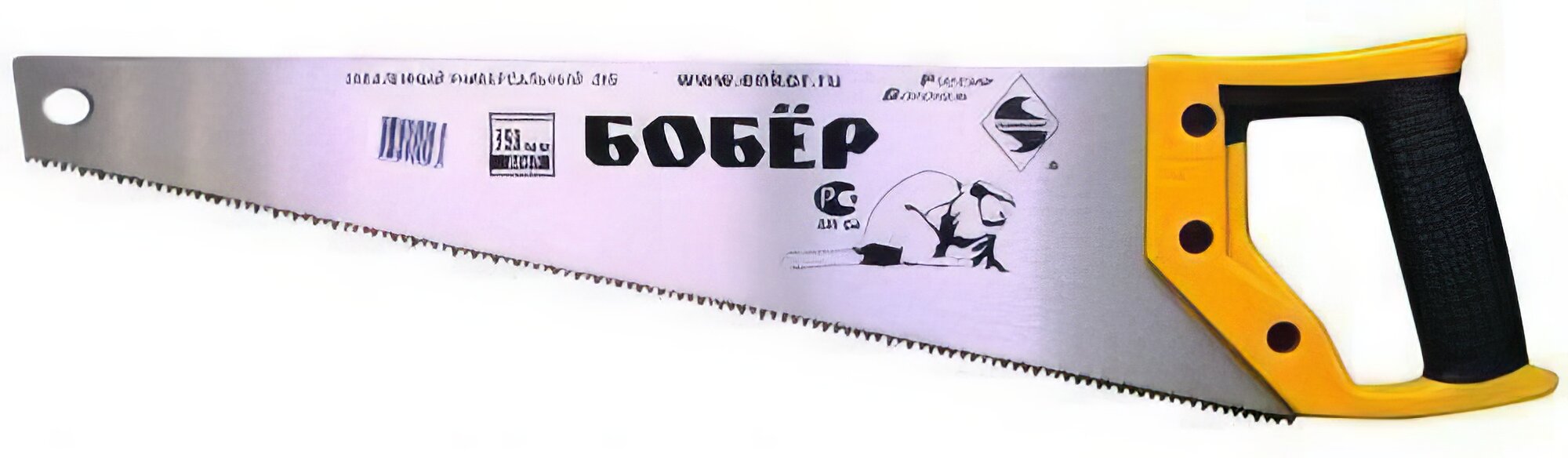 Ножовка по дереву Энкор Бобер 400мм