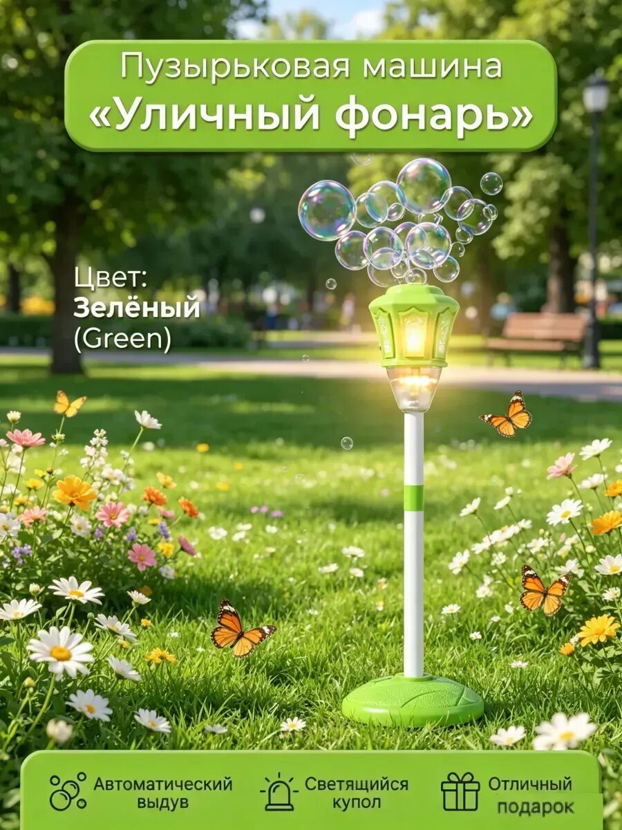 Автоматический фонтан с пузырями(Стандарт)