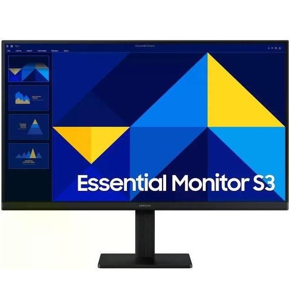 Монитор Samsung 24" Essential S3 S24D300GAIXCI черный IPS LED 16:9