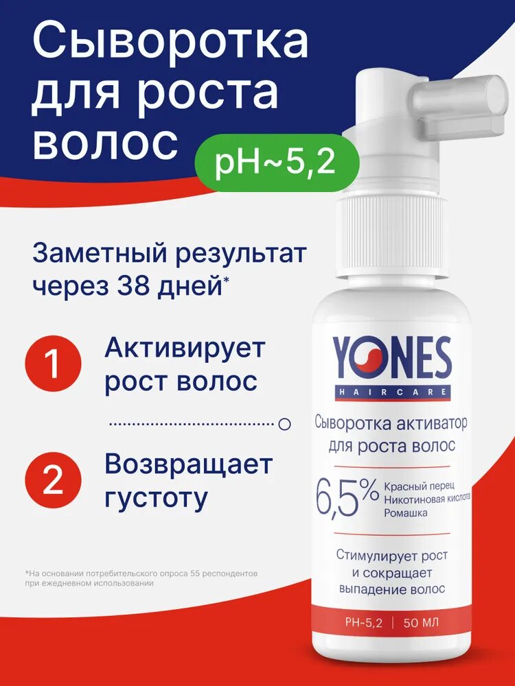 Сыворотка для волос, 51 мл