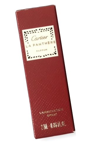 Яркий парфюм Cartier La Panthere Parfum сэмпл 2 / Духи Картье Ля Пантера Парфюм пробник / Миниатюра аромата
