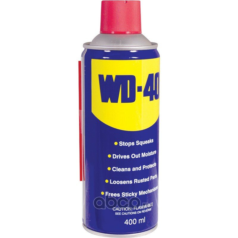 Очистительно-смазывающая смесь 400мл - wd-40, аэрозоль (в коробке 24шт) Wd-40 WD-40 400ML, 0.4 л