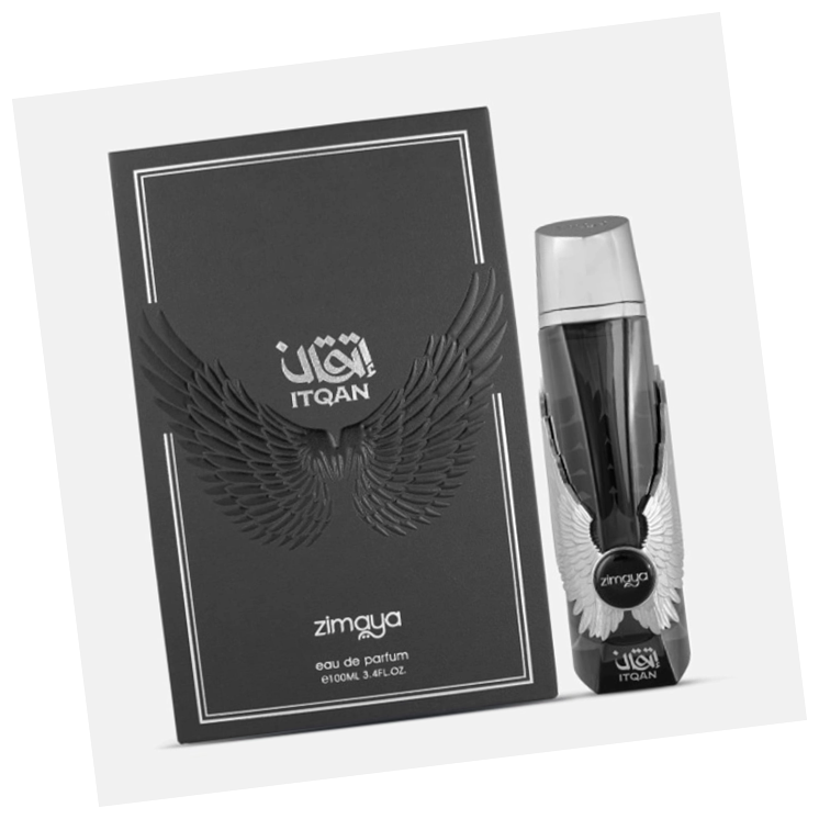 Красивый аромат Zimaya Itqan Noir пробник 3 / Парфюмерная вода Зимая Иткан Нуар миниатюра / Сэмпл парфюма