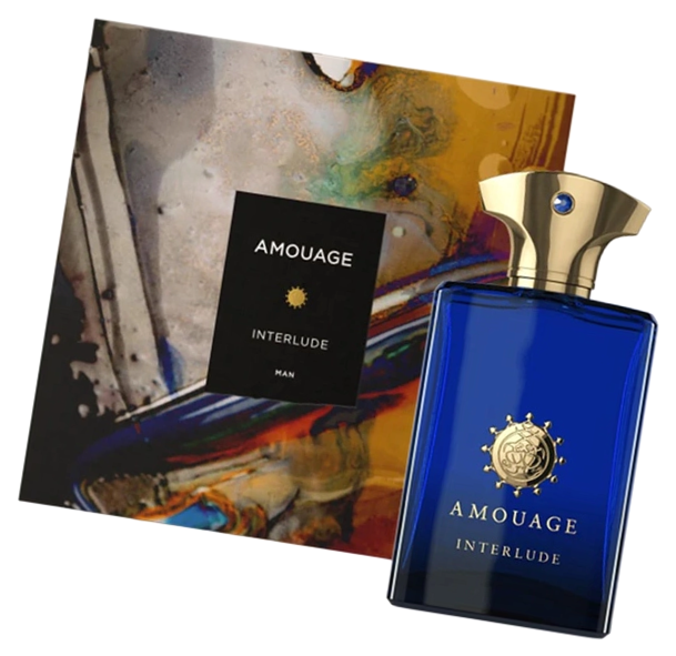 Мужская парфюмерная вода Amouage Interlude Man 50 мл / Интерлюд Мен Синий аромат