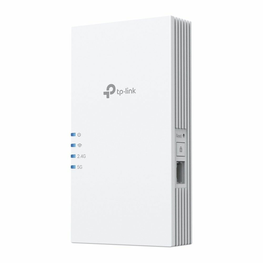 Усилитель Wi-Fi-7 сигнала TP-Link RE220BE гигабитный, BE3600, RJ45 1Гбит/с, двухдиапазонный, Mesh