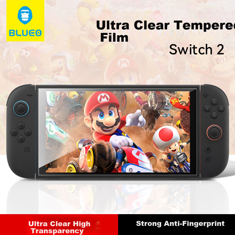 Защитная пленка Lanxingxiansheng из закаленного стекла для Nintendo Switch 2 Цвет：Защитная пленка из закаленного стекла