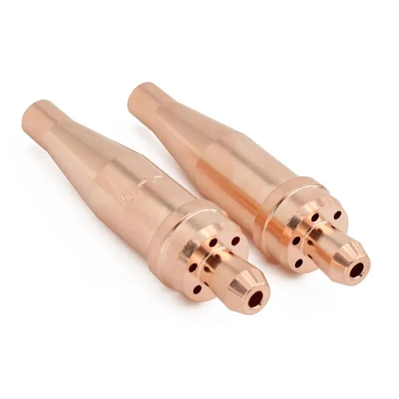 Acetylene Cutting Nozzle 1-1-101, предназначено для прецизионной сварки и резки металла, совместимо с V-Style Heavy Duty Torch / набор из 2 шт.