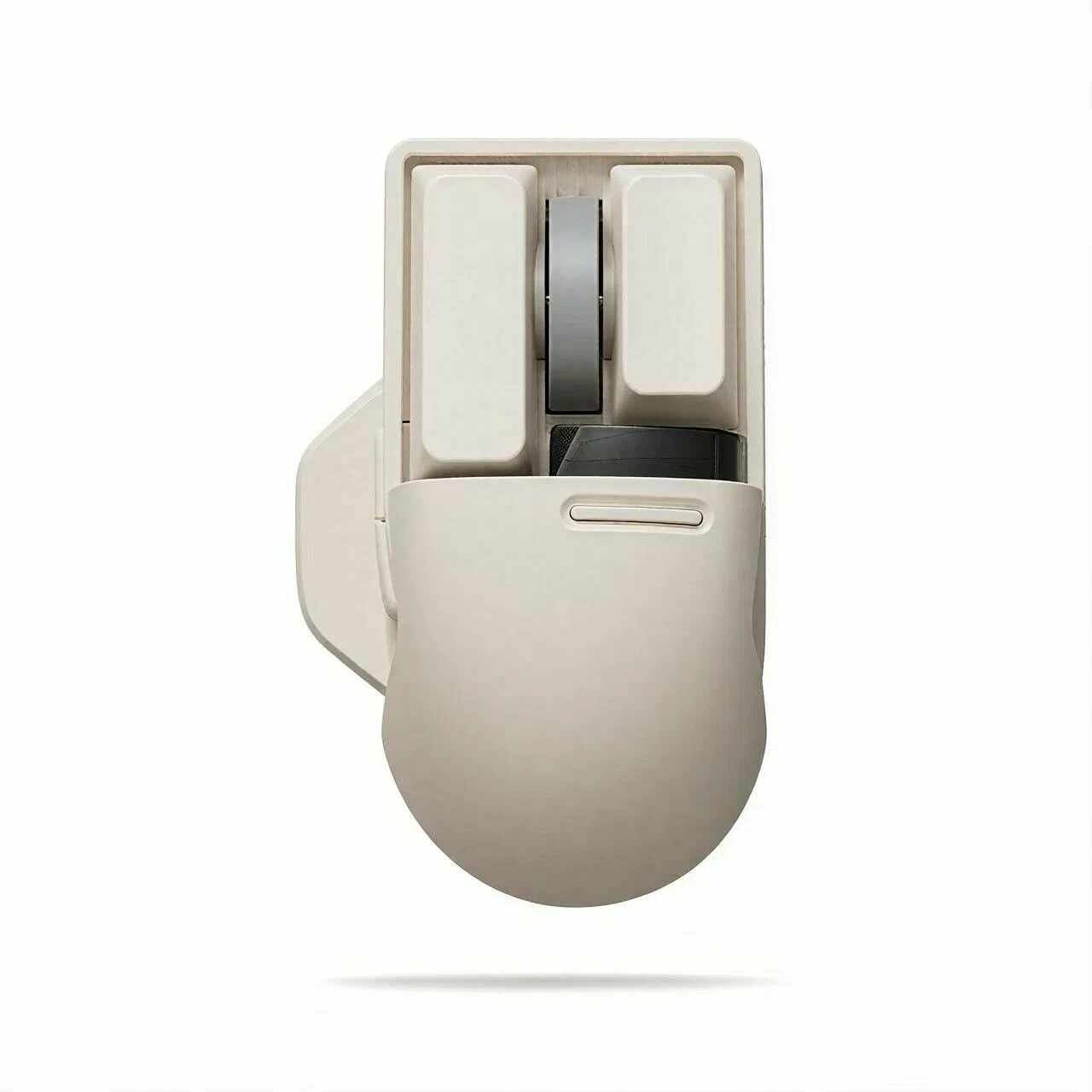 Компьютерная мышь LOFREE Wireless Three-Mode PBT Office with OLED Display, DPI, beige